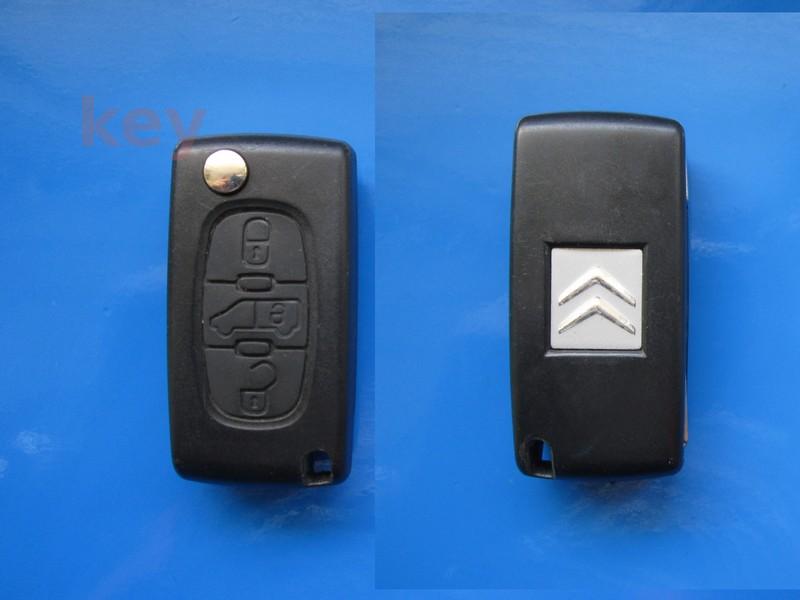 Cheie cu telecomanda Citroen 3but 7961 LOCKED SH