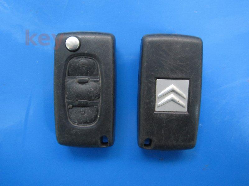 Cheie cu telecomanda Citroen 3but 7941 433 LOCKED SH